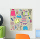 Children Clothes and Toys Wall Decal