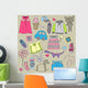 Children Clothes and Toys Wall Decal