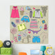 Children Clothes and Toys Wall Decal