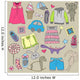 Children Clothes and Toys Wall Decal