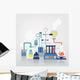 Laboratory Wall Decal