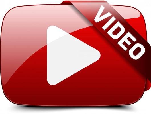 Video Button Wall Decal