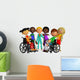 Classmates Friends with Two Wall Decal