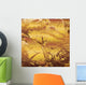 Gold Grunge Texture Wall Decal