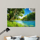 Clean Lake Green Spring Wall Decal