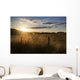 Beautiful Summer Landscape Sun Wall Decal