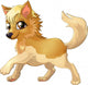 Cartoon Dog Wall Decal