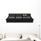 Studio Sound Mixer White Wall Decal