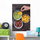 Tasty Nachos and Dips Wall Decal