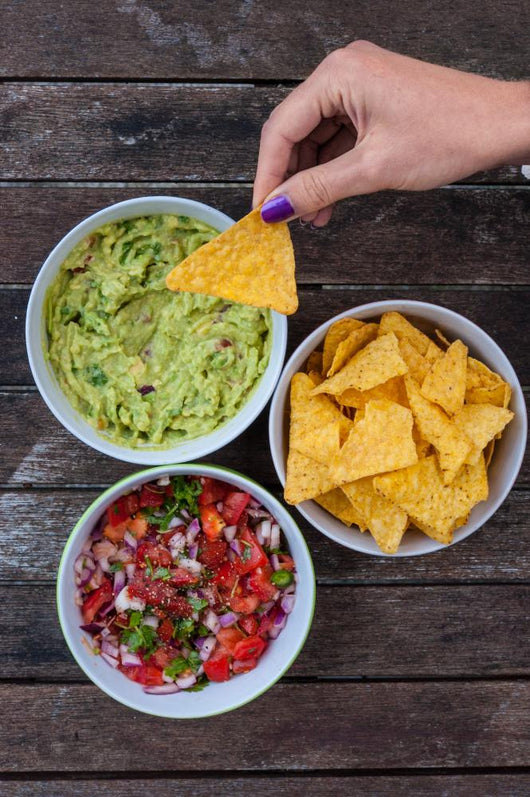 Tasty Nachos and Dips Wall Decal