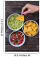 Tasty Nachos and Dips Wall Decal