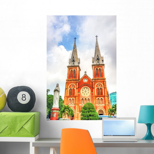 Notre-dame Saigon Basilica Ho Wall Decal