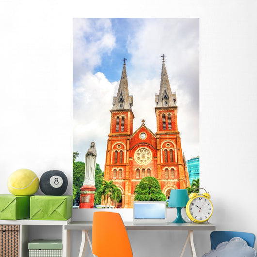 Notre-dame Saigon Basilica Ho Wall Decal