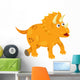 Illustration Dinosaur Triceratops Dino Wall Decal