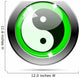 Metallic Green Glossy Icon Wall Decal