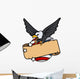 Bald Eagle Banner for Wall Decal