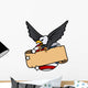 Bald Eagle Banner for Wall Decal