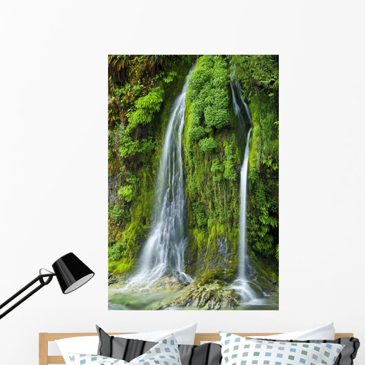 Salmon Creek Falls Oregon Wall Decal