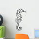 Tribal Seahorse Design Wall Decal