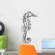 Tribal Seahorse Design Wall Decal