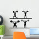 Weightlifting Wall Decal