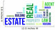 Word Cloud Real Estate Wall Decal