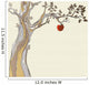 Original Sin Tree with Wall Decal