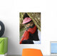 Kids Playing Paintball - Red Mask Wall Decal