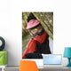 Kids Playing Paintball - Red Mask Wall Decal