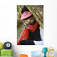 Kids Playing Paintball - Red Mask Wall Decal