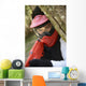 Kids Playing Paintball - Red Mask Wall Decal