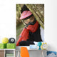Kids Playing Paintball - Red Mask Wall Decal