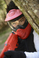 Kids Playing Paintball - Red Mask Wall Decal