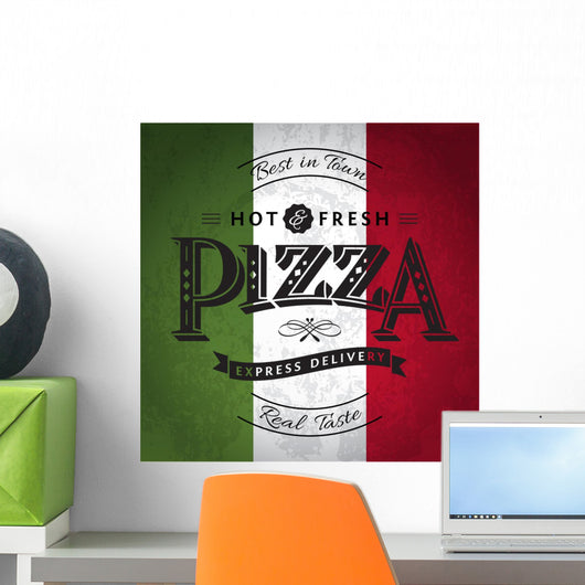 Pizza Wall Decal
