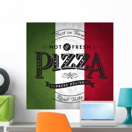 Pizza Wall Decal