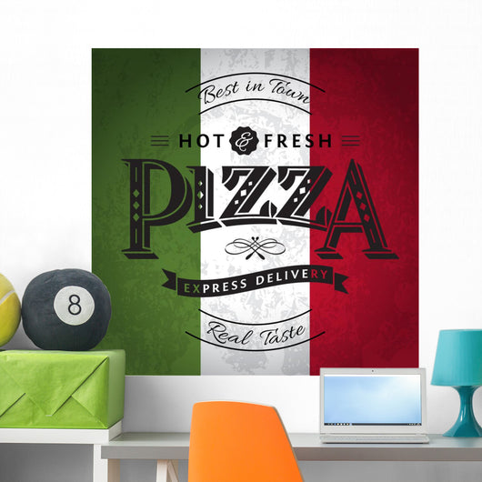 Pizza Wall Decal