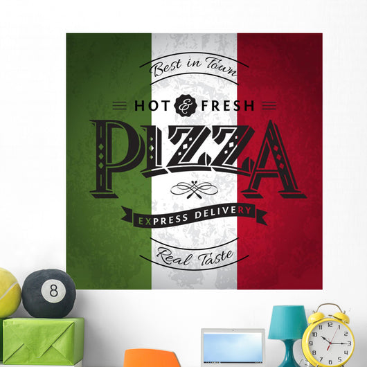 Pizza Wall Decal