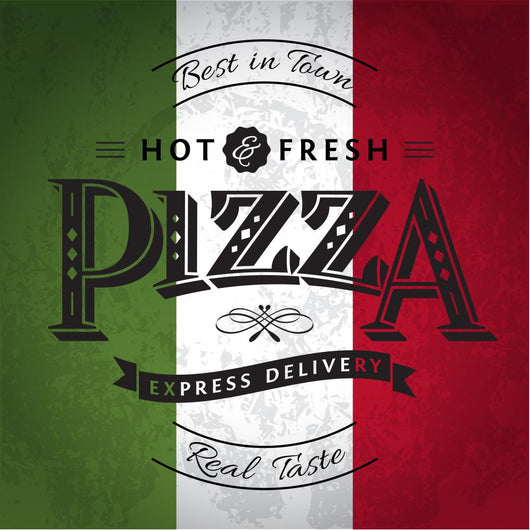 Pizza Wall Decal