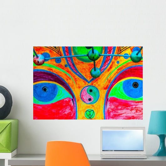 Rasta-color Wall Decal