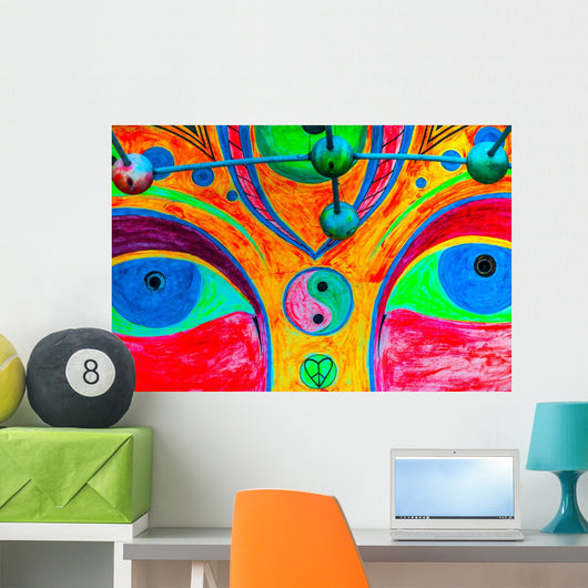 Rasta-color Wall Decal
