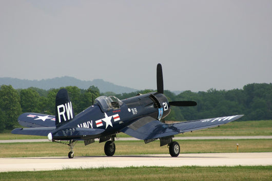 Avion Corsair Au Dcollage Wall Decal