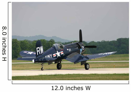 Avion Corsair Au Dcollage Wall Decal