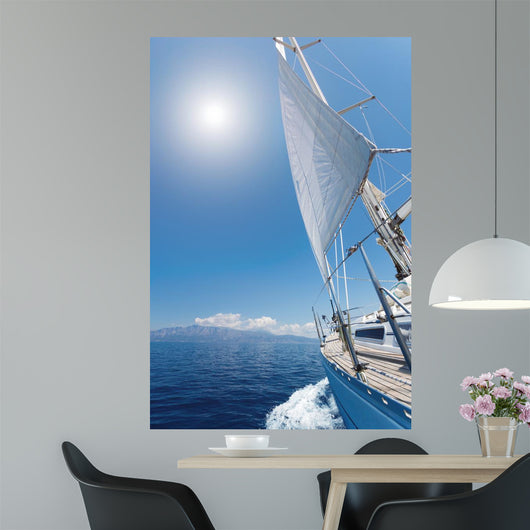 Sailing Sea Wall Decal