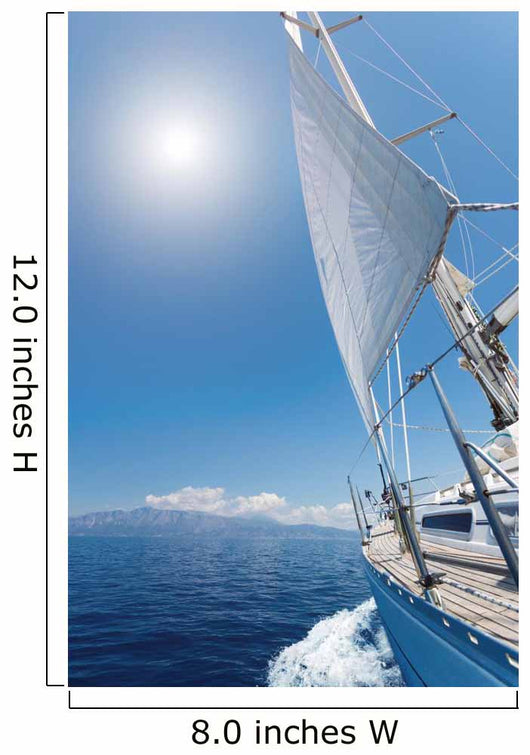 Sailing Sea Wall Decal