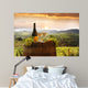White Wine with Barrel Wall Decal