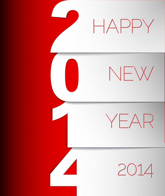 Happy New Year 2014 Wall Decal