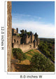 French Fortress Medieval City Wall Decal