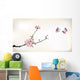 Blossom and Butterflies Painting Wall Decal
