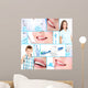 Collage Photographs Theme Healthy Wall Decal