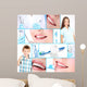 Collage Photographs Theme Healthy Wall Decal